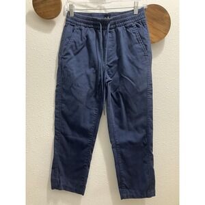 GAP Women's Size XS Blue Cotton‎ Lyocell Casual Pants Drawstring Elastic Waist